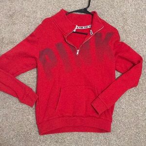 PINK quarter zip jacket